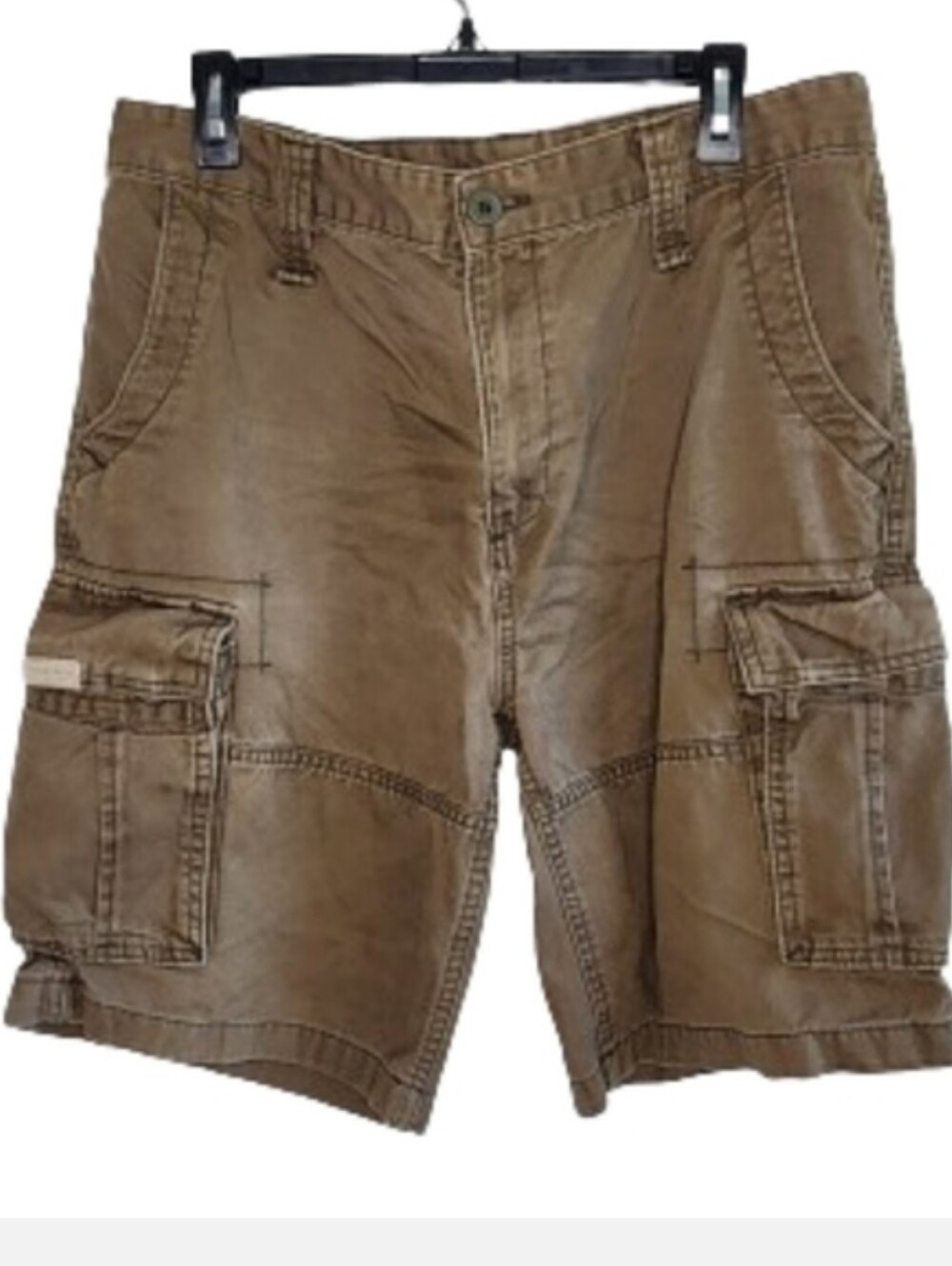 Nautica Jeans Co. khaki brown cargo shorts men's size 34